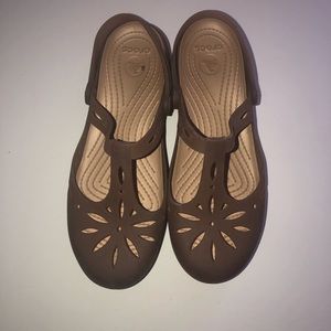 CROCS Shoes - Brown Ballet Flat Like Crocs CROCS Shoes - Brown Ballet Flat Like Crocs